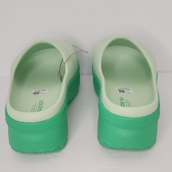 Adidas Women's Mint Green Platform Sandals - Picture 4 of 10